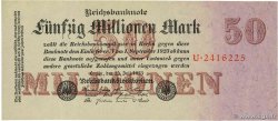 50 Millions Mark DEUTSCHLAND  1923 P.098a