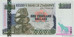 1000 Dollars ZIMBABWE  2003 P.12b FDC