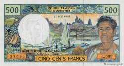 500 Francs FRENCH PACIFIC TERRITORIES  1992 P.01d UNC-