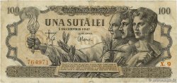 100 Lei ROUMANIE  1947 P.067a TB