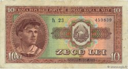 10 Lei ROUMANIE  1952 P.088b B+