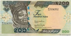 200 Naira NIGERIA  2010 P.29i pr.NEUF