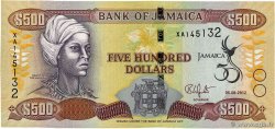 500 Dollars Commémoratif JAMAICA  2012 P.91 FDC