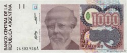 1000 Australes ARGENTINA  1988 P.329a