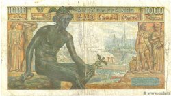 1000 Francs DÉESSE DÉMÉTER FRANCIA  1942 F.40.02 BC