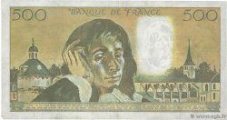 500 Francs PASCAL FRANCE  1989 F.71.42 VF