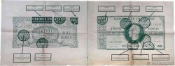 1000 Francs MARIANNE THOMAS DE LA RUE Affiche FRANCIA  1945 (VF.13) MB