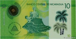 10 Cordobas NICARAGUA  2014 P.209a UNC