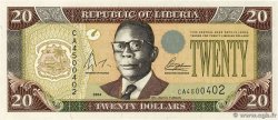 20 Dollars LIBERIA  2004 P.28b