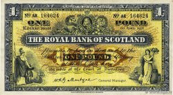 1 Pound SCOTLAND  1958 P.324b fSS