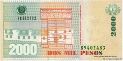 2000 Pesos KOLUMBIEN  2009 P.457k ST