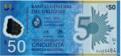 50 Pesos Commémoratif URUGUAY  2017 P.100