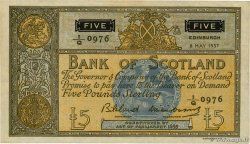 5 Pounds SCOTLAND  1957 P.101b VF