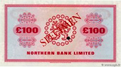 100 Pounds Spécimen NORTHERN IRELAND  1978 P.192ds FDC