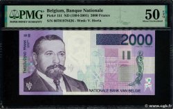 2000 Francs BELGIUM  1994 P.151 XF+