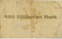 100 Milliarden Mark ALLEMAGNE Passau 1923  TB