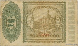 500 Millionen  Mark DEUTSCHLAND Düren 1923  S