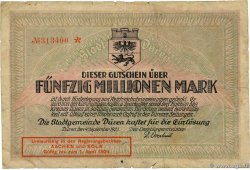 50 Millionen  Mark DEUTSCHLAND Düren 1923 