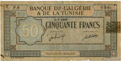 50 Francs TUNISIA  1949 P.23 G