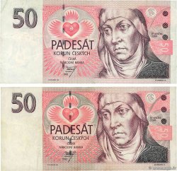 50 Korun Lot RÉPUBLIQUE TCHÈQUE  1993 P.04