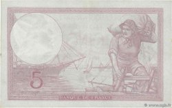 5 Francs FEMME CASQUÉE modifié FRANKREICH  1939 F.04.08 fVZ