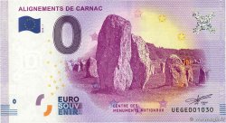 0 Euro FRANCE Regionalismus und verschiedenen Auray 2018 P.-