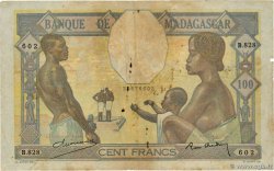 100 Francs MADAGASKAR  1937 P.040