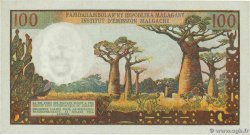 100 Francs - 20 Ariary MADAGASKAR  1966 P.057a VZ+