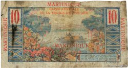 10 Francs Colbert MARTINIQUE  1946 P.28 G