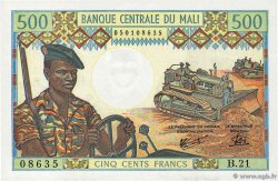 500 Francs MALI  1973 P.12e fST+