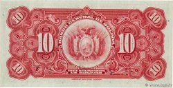 10 Bolivianos BOLIVIEN  1928 P.121a VZ+