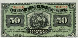 50 Centavos BOLIVIA  1902 P.091a