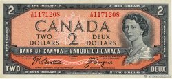 2 Dollars CANADA  1954 P.076a VF+