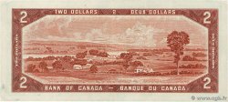 2 Dollars KANADA  1954 P.076b fVZ