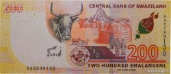 200 Emalangeni SWAZILAND  2017 P.43 FDC