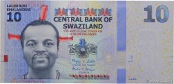 10 Emalangeni SWASILAND  2010 P.36a