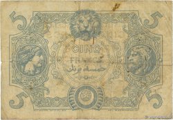 5 Francs ALGERIA  1917 P.071b G