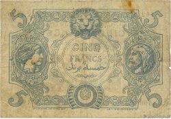 5 Francs ALGERIA  1917 P.071b G