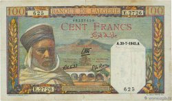 100 Francs ALGÉRIE  1945 P.088