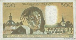 500 Francs PASCAL FRANKREICH  1988 F.71.39 S