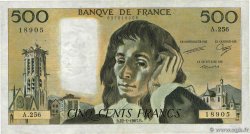 500 Francs PASCAL FRANKREICH  1987 F.71.36 S