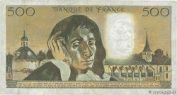 500 Francs PASCAL FRANKREICH  1987 F.71.36 S