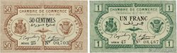 50 Centimes et 1 Franc Lot ALGERIEN Bougie - Sétif 1915 JP.139.01/02 ST