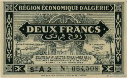 2 Francs ALGERIA  1944 P.099a XF