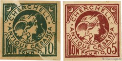 5 et 10 Centimes Lot ALGERIA Cherchell 1916 K.207 et K.208