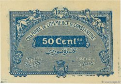 50 Centimes ALGERIA Constantine 1921 JP.140.33 q.FDC