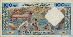 100 Nouveaux Francs ALGERIA  1960 P.121b