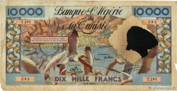 10000 Francs ALGERIA  1957 P.110