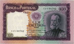 100 Escudos PORTUGAL  1961 P.165 fST