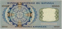 1000 Francs KATANGA  1962 P.14a VF+